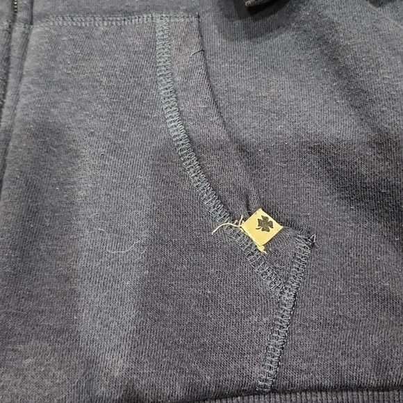 Lucky fleece zipper up sweatshirt - Picture 2 of 7